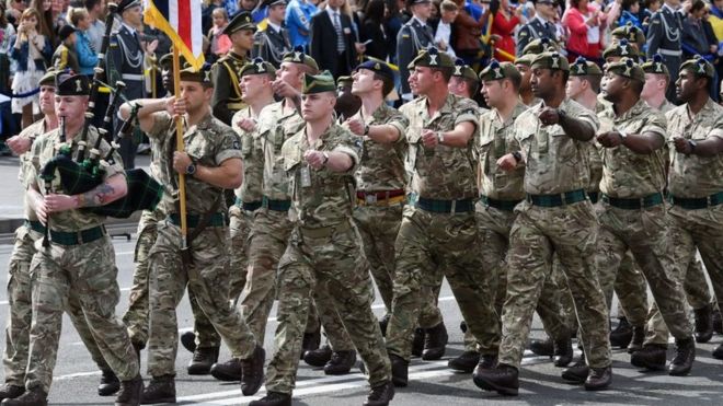 Army Uk esercito inglese credits Bbc news