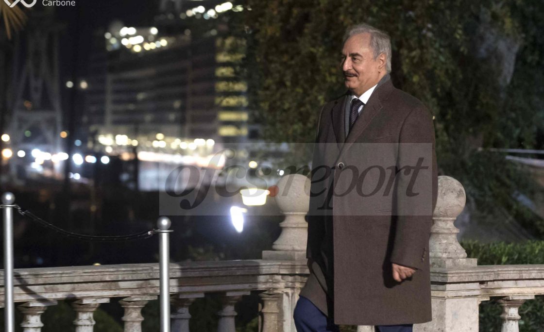 Conferenza Libia, la passerella di Haftar/FOTO